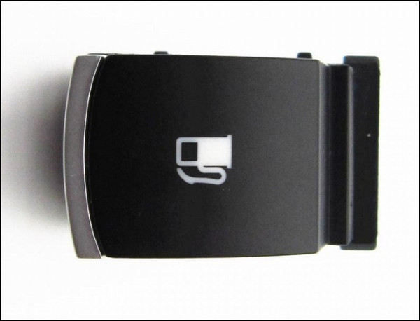 FUEL CAP FLAP RELEASE SWITCH VW VOLKSWAGEN GOLF JETTA MK5 TOUAREG OEM CHROME TIP 1KD959833