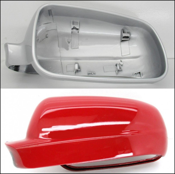 VW VOLKSWAGEN GOLF BORA MK4 PASSAT B5.5 MIRROR COVER PRE-PAINTED WIDE EITHER SIDE LEFT RIGHT