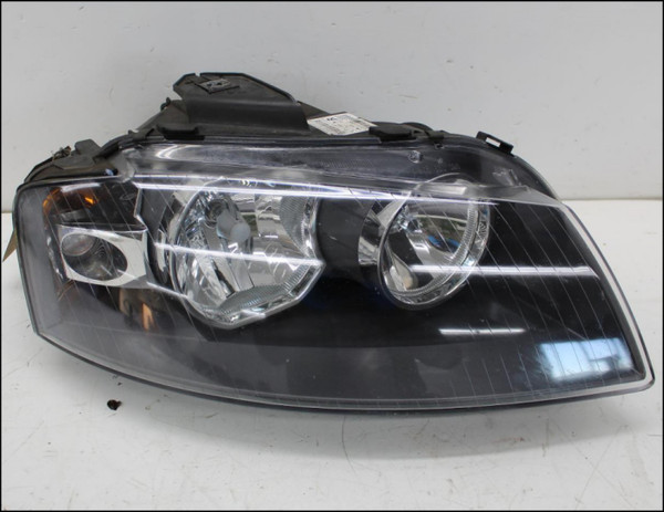 AUDI A3 8P HALOGEN HEADLIGHT HEADLAMP RIGHT RH RHS 8P0941004L 8P0941004C PRE-FACELIFT