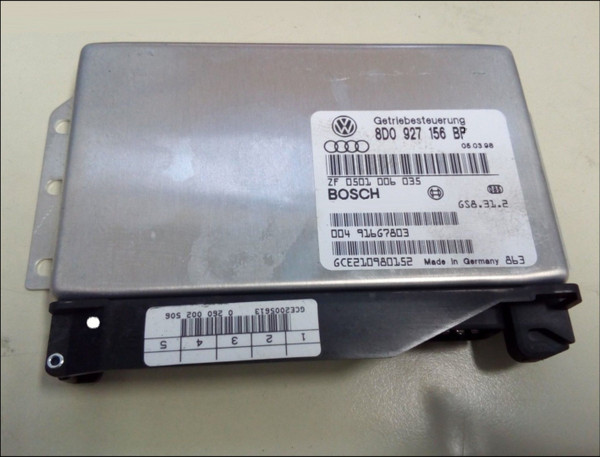 AUDI A4 B5.5 2.4L V6 QUATTRO AGA APS 8D0927156BP 0260002573 TRANSMISSION TCU CONTROLLER ZF 5HP19 1999 - 2001