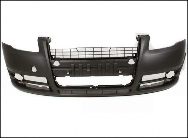 AUDI A4 B7 2005 2006 2007 2008 FRONT BUMPER IN PRIMER 8E0807105 NEW QUALITY AFTERMARKET  WITHOUT WASHER OR PDC SENSOR HOLES