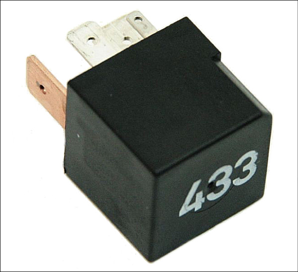 3D0951253A 7N0951253 VW VOLKSWAGEN AUDI GENUINE OEM USED 433 RELAY 5-PIN 50A STARTER POWER 3D0951253A