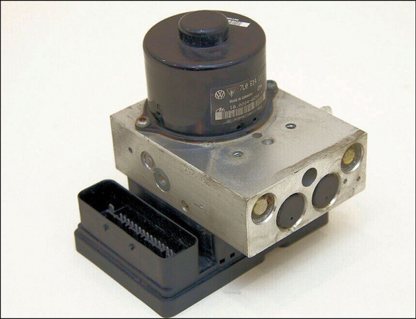 VW VOLKSWAGEN TOUAREG PORSCHE CAYENNE ABS ESP BRAKE MODULE COMPLETE 7L0907379B 7L0614111C