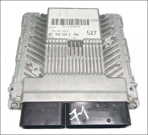 AUDI A6 ALLROAD C6 4F 2005 2006 2007 ENGINE ECU 4C V6 AUK 3.2L 44F1910559R 4F1907559D 4F1907559 5WP45041 QUATTRO USED TESTED