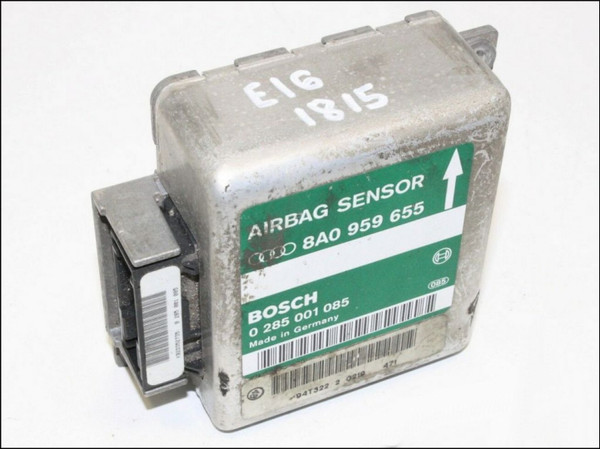 AUDI 80 90 100 A6 COUPE SRS AIRBAG CONTROL MODULE 8A0955655 1992 1993 1994 1995