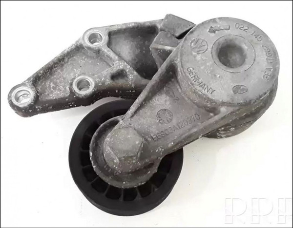 VOLKSWAGEN VW AUDI V5 VR6 2.3 2.8 3.2 AUXILIARY SERPENTINE BELT RIBBED TENSIONER PULLEY USED 022145299D