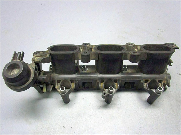 AUDI A4 A6 A8 2.8L 3.2L V6 FSI INTAKE MANIFOLD RH LOWER SECTION WITH FLAP ACTUATOR 06E133110E 06E133110K 06E133126B 06E133126C 06E133126K 06E133159A 06E133159C