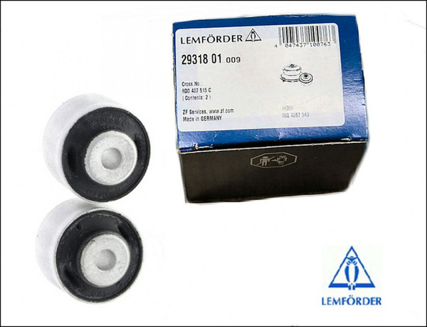 AUDI A4 A6 A8 ALLROAD LEMFORDER OEM QUALITY TOP FRONT INNER CONTROL ARM BUSH BUSHING BUSHES PAIR 4E0407515D 8D0407515B 8D0407515C 2931801 29318.01 OE OEM GENUINE