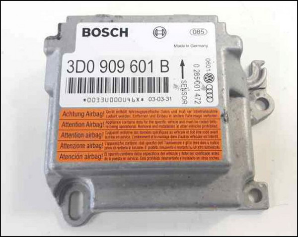 VW VOLKSWAGEN TOUAREG 7L PORSCHE CAYENNE SRS AIRBAG CONTROL MODULE 3D0909601B 0285001472
