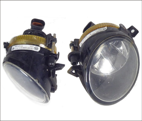 VW VOLKSWAGEN GOLF JETTA MK5 GTI FOGLIGHT FOG LIGHT REFLECTOR DISH 9006 BULB SIDE LEFT RIGHT LH RH LHS RHS PAIR 1T0941699D 1T0941700D 1T0941699H 1T0941700H 1S0941699 1S0941700
