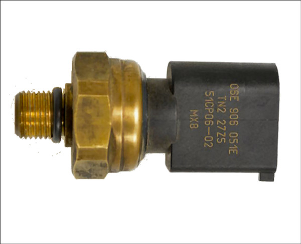 VW VOLKSWAGEN AUDI SKODA FSI LOW FUEL PRESSURE SENSOR USED GENUINE OEM OE 06E906051J 06E906051K 06E906051E