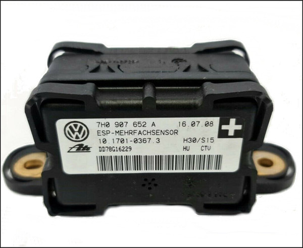 AUDI VW VOLKSWAGEN Q7 TT TOURAN EOS GOLF TRANSPORTER A3 S3 RS3 R32 TOUAREG ESP COMBI YAW DUO SENSOR 7H0907637A TESTED WORKING GENUINE USED OEM OE