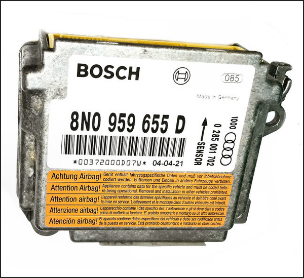 AUDI TT 8N MK1 SRS AIRBAG CONTROL MODULE 8N0959655D OE OEM GENUINE USED TESTED