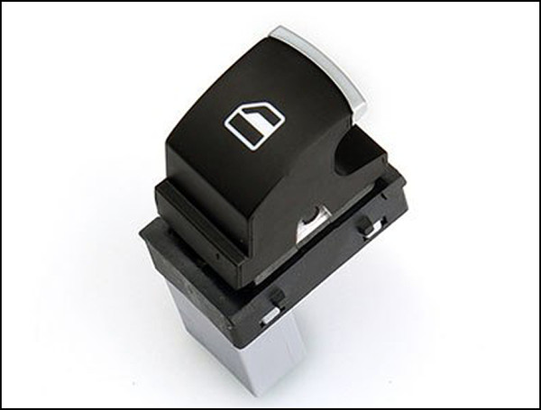 VW VOLKSWAGEN PASSENGER DOOR LH RH LHS RHS LEFT RIGHT FRONT REAR WINDOW SWITCH PASSAT B6 B7 GOLF 1K MK5 TIGUAN TOURAN OEM CHROME XSH 5ND959855 5K0959855 OE OEM GENUINE