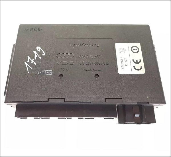 AUDI A6 C5 BCM CCM CENTRAL LOCKING MODULE WIRELESS 434MHz 4B0962258L 410215006010 USED OEM GENUINE TESTED
