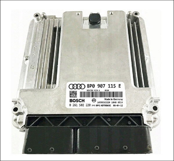 AUDI A3 8P ENGINE ECU COMPUTER 8P0907115E 8P0907115K 8P0907115T 8P0997020DX 8P0997020FX 8P0997020RX 0261S02220 BWA 2.0L 2.0T TURBO TFSI DSG SPORTRONIC