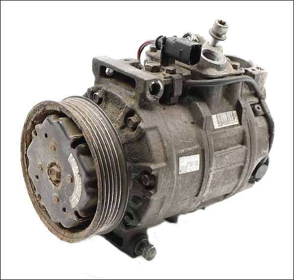 AUDI A6 C5 QUATTRO 3.0L V6 ASN BBJ AIRCON AC CLIMATE COMPRESSOR 4B0260805H 7SEU16C 447170-9085 DENSO PR-8Z6 USED OE OEM GENUINE TESTED