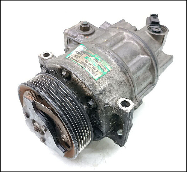 VW VOLKSWAGEN 3.2L VR6 AXZ BLV BUB R32 EOS PASSAT GOLF TOURAN CLIMATE AC AIRCON SANDEN PXE16 8680F 8681P COMPRESSOR 1K0820803S 1K0820859F USED OE OEM GENUINE TESTED
