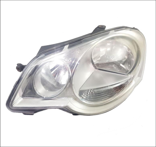 VW VOLKSWAGEN POLO 9N 9N3 HEADLIGHT HALOGEN SILVER MASK LHS LH LEFT PASSENGER SIDE FACELIFT 6Q2941007N 6Q2941007J OE OEM GENUINE