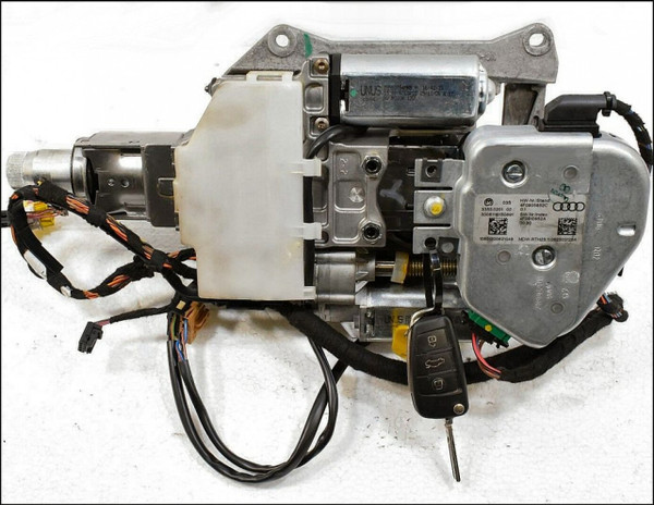 UPPER STEERING COLUMN ACCESSORY START MODULE KEY AUDI A6 C6 4L0910852A 4L0905852C 7L8419501AG