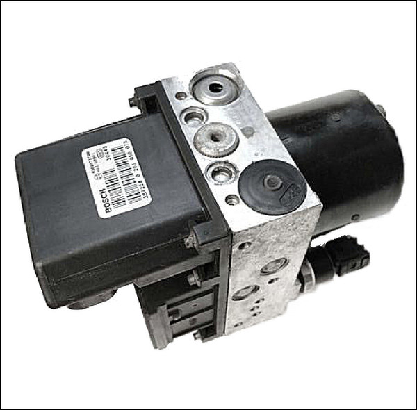 VW VOLKSWAGEN POLO 9N 9N1 6Q0614517E 6Q0907379M PUMP CONTROLLER ABS BRAKE MODULE USED TESTED 2002 2003