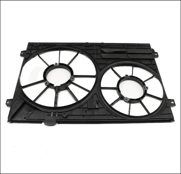 VW VOLKSWAGEN AUDI SKODA RADIATOR COOLING FAN SHROUD 1K0121207BB 1K0121207AA A3 8P TT GOLF JETTA MK5 1K EOS TIGUAN PASSAT CADDY 1K GTI MK5