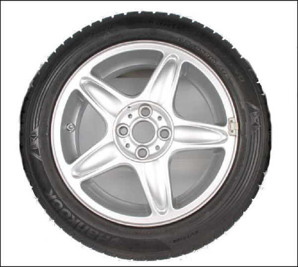 BMW MINI COOPER ONE R56 R57 SINGLE SPARE ALLOY WHEEL TYRE 16" 5-STAR BLASTER R103 USED OE OEM GENUINE 36116769409