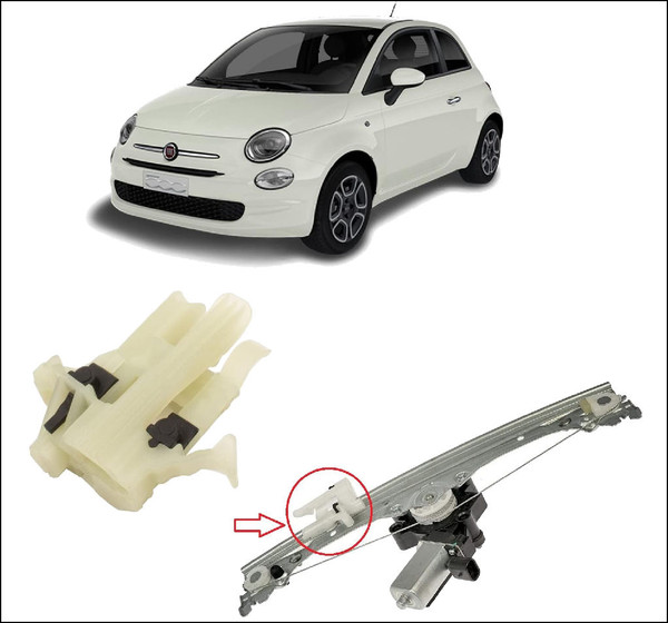 FIAT 500 ABARTH 312 595 REPAIR CLIP BRACKET WINDOW REGULATOR LEFT RIGHT LH RH LHS RHS PASSENGER DRIVER NEW AFTERMARKET FIAT 500 REPAIR CLIP BRACKET WINDOW REGULATOR LEFT RIGHT LH RH LHS RHS PASSENGER DRIVER NEW AFTERMARKET 68070267AD 68070266AD