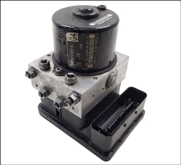 VW VOLKSWAGEN GOLF MK5 1K AUDI A3 8P 4WD QUATTRO JETTA ABS ESP BRAKE MODULE COMPLETE MK60 ATE 1K0614517Q 1K0907379R 10096003563 10020601854 OE GENUINE USED TESTED