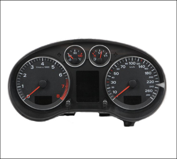 AUDI A3 8P 2006 INSTRUMENT CLUSTER V6 VR6 3.2L 280KPH PETROL USED TESTED 8P0920930P 8P0920930PX