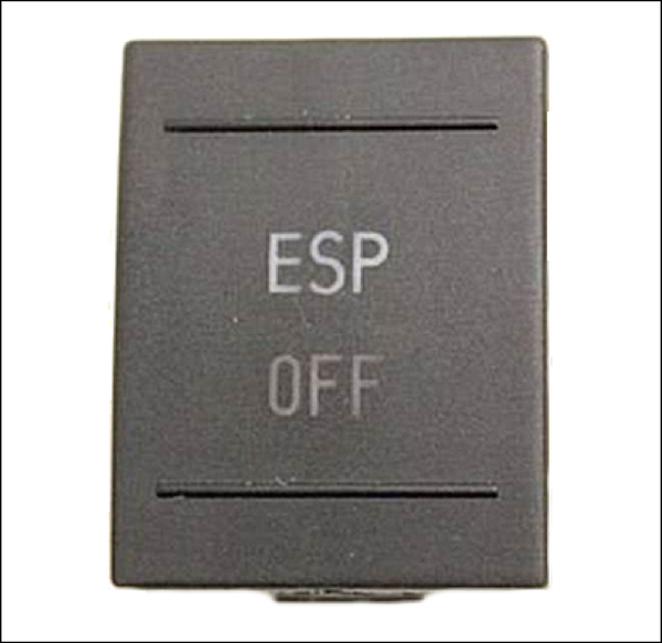 VW VOLKSWAGEN POLO 9N 9N3 DASHBOARD ESP STABILITY CONTROL SYSTEM SWITCH DISABLE OVERRIDE GENUINE OEM OE ORIGINAL USED TESTED 6Q0927134 6Q0927134A