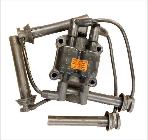 IGNITION COIL COILPACK LEADS GENUINE OE OEM USED TESTED 2122435 1487707 7510738 7510739 12131487707 12137510738 71212122435 BMW MINI R50 R52 R53 W10 W11 W10B16