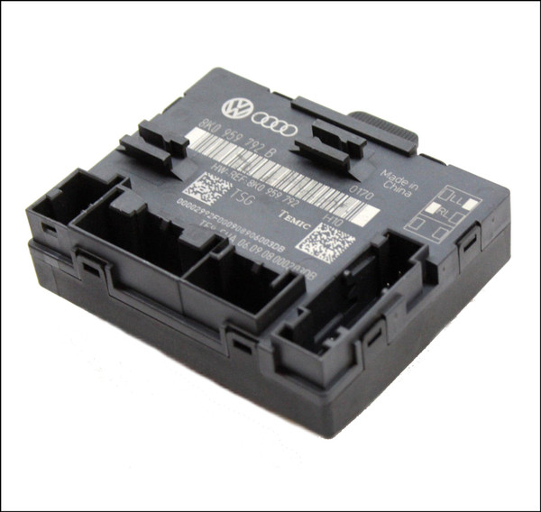AUDI A4 S4 RS4 A5 B8 FRONT DOOR CONTROL CONTROLLER MODULE 8K0959792 8K0959792B LH LHS LEFT PASSENGER USED GENUINE OE OEM