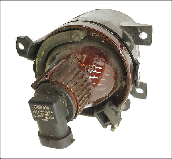 VW VOLKSWAGEN GOLF JETTA MK5 GTI PROJECTOR FOGLIGHT HELLA LEFT LH LHS CONVEX LENS H11 BULB 1T0941699B USED GENUINE OEM OE