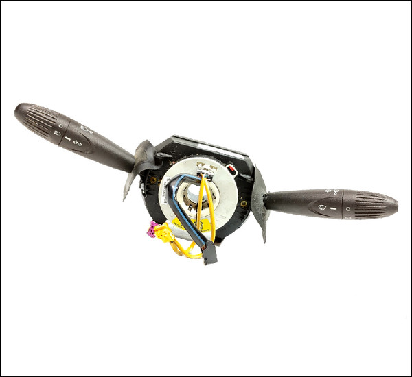 FIAT 500 LIGHTS WIPER COLUMN SWITCH SRS AIRBAG SQUIB CLOCKSPRING ASSEMBLY 07354724700 OE GENUINE OEM  USED TESTED POP SPORT LOUNGE ABARTH CABRIOLET