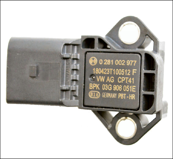 VW  VOLKSWAGEN AUDI SKODA MAP MANIFOLD PRESSURE SENSOR 0281002977 03G906051E 03G906051M GENUINE G71 USED