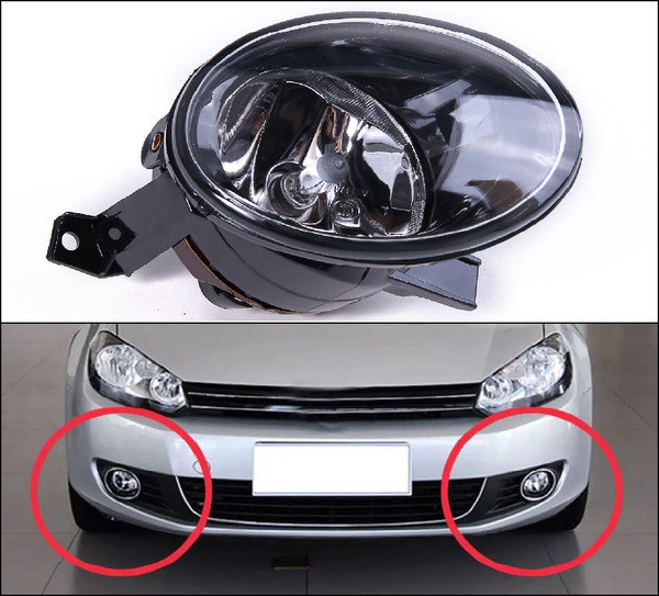 VW VOLKSWAGEN GOLF JETTA EOS CADDY TIGUAN TOURAN BEETLE MK6 TSI BASE HALOGEN FOG LIGHT LAMP FOGLIGHT FOG SPOTLIGHT 9006 HB4 BULB LEFT RIGHT LHS RHS LH RH PAIR 5K0941699 5K0941700 1N0009954011 1N0009954321 1N0009954-011 1N0009954-321 NEW AFTERMARKET