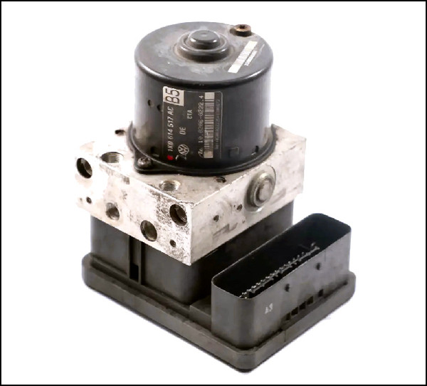 VW VOLKSWAGEN GOLF MK5 1K AUDI A3 8P ABS ESP BRAKE MODULE COMPLETE MK60 ATE 1K0614517AC 10020602224 10096003623 OE GENUINE USED TESTED