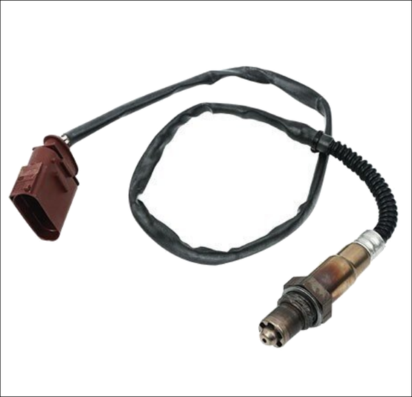 AUDI O2 LAMBDA SENSOR PROBE BROWN 4-PIN POST AFTER POST-CAT POST-CATALYST CATALYST CATALYTIC CONVERTER 058906265C 0258006305 A4 A6 PASSAT 1.8L 1.8T PETROL TURBO NON-TURBO GENUINE BOSCH OEM OE ORIGINAL USED AMB ALT AVJ AWA BFB BEX