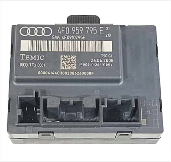 AUDI A6 S6 4F C6 ALLROAD REAR DOOR CONTROL CONTROLLER MODULE 4F0959795E 4F0910795E LH LHS LEFT PASSENGER USED GENUINE OE OEM