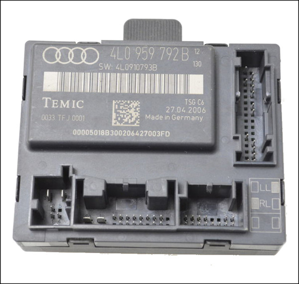 AUDI Q7 4L FRONT DOOR CONTROL CONTROLLER MODULE 4L0959792B 4L0910793B LH LHS LEFT PASSENGER USED GENUINE OE OEM