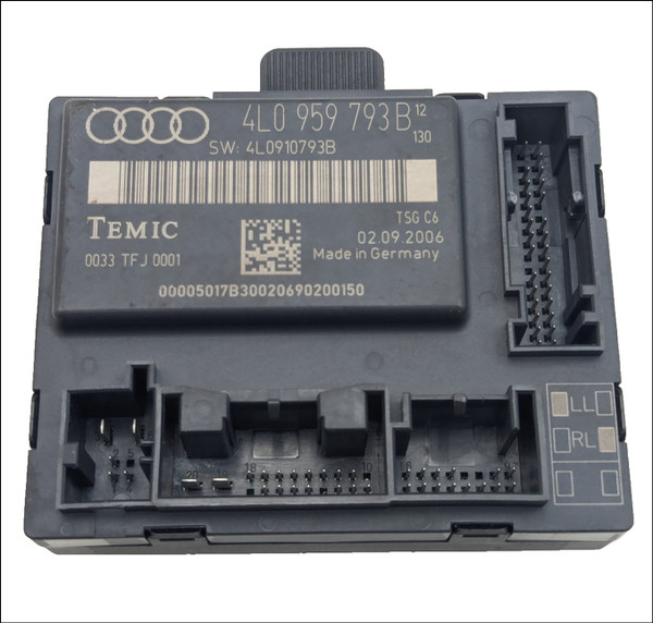AUDI Q7 4L FRONT DOOR CONTROL CONTROLLER MODULE 4L0959793B 4L0910793B LH LHS LEFT PASSENGER USED GENUINE OE OEM