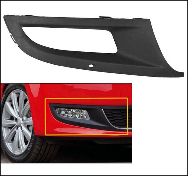 VW VOLKSWAGEN POLO 6R LOWER BUMPER GRILLE FOGLIGHTS RH RHS RIGHT DRIVER 2010 2011 2012 2013 2014 6R0853666D NEW AFTERMARKET