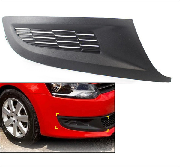 VW VOLKSWAGEN POLO 6R LOWER BUMPER GRILLE RH RHS RIGHT DRIVER 2010 2011 2012 2013 2014 6R0853666C NEW AFTERMARKET