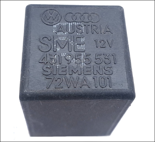 VW VOLKSWAGEN AUDI GENUINE OEM OE USED 229 RELAY INTERMITTENT WIPER 431955531 321955531A
