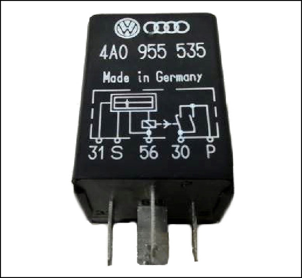 VW VOLKSWAGEN AUDI GENUINE OEM OE USED 328 RELAY WASHER 4A0955535 HELLA