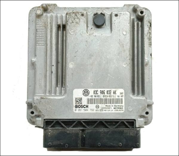 VW VOLKSWAGEN GOLF MK5 GT 2008 2009 1.4L TFSI BLG TWINCHARGE BOSCH MOTRONIC ENGINE ECU COMPUTER 03C906032AK 03C906032C 0261S04792 EU5 JAPAN MED17.5.1