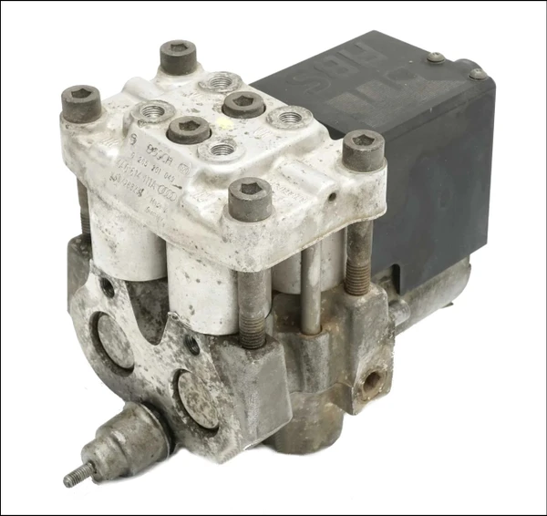 AUDI 80 90 100 C4 B3 B4 COUPE SEDAN AVANT 2WD FWD CABRIOLET ABS BRAKE MODULE COMPLETE USED TESTED 4A0614111A 4A0614111A OE OEM GENUINE 0265211001 0265201049