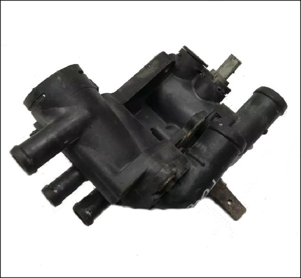 VW VOLKSWAGEN POLO MK4 9N THERMOSTAT COOLANT HOUSING TEMPERATURE REGULATOR 032121111AP 1.4L 16V BBY OE OEM GENUINE USED TESTED