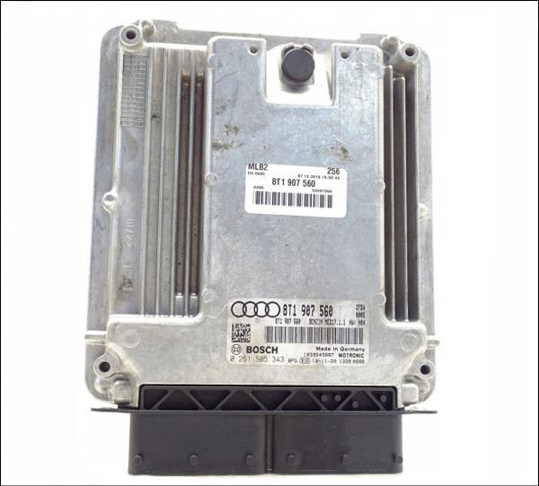 AUDI RS5 QUATTRO 8T V8 4.2 FSI CFSA 2011 ENGINE ECU 8T1907560 0261S05343 BOSCH MOTRONIC MED17.1.1 SCANNED TESTED